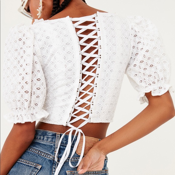 For Love & Lemons Sand Dollar Top S - Picture 5 of 8